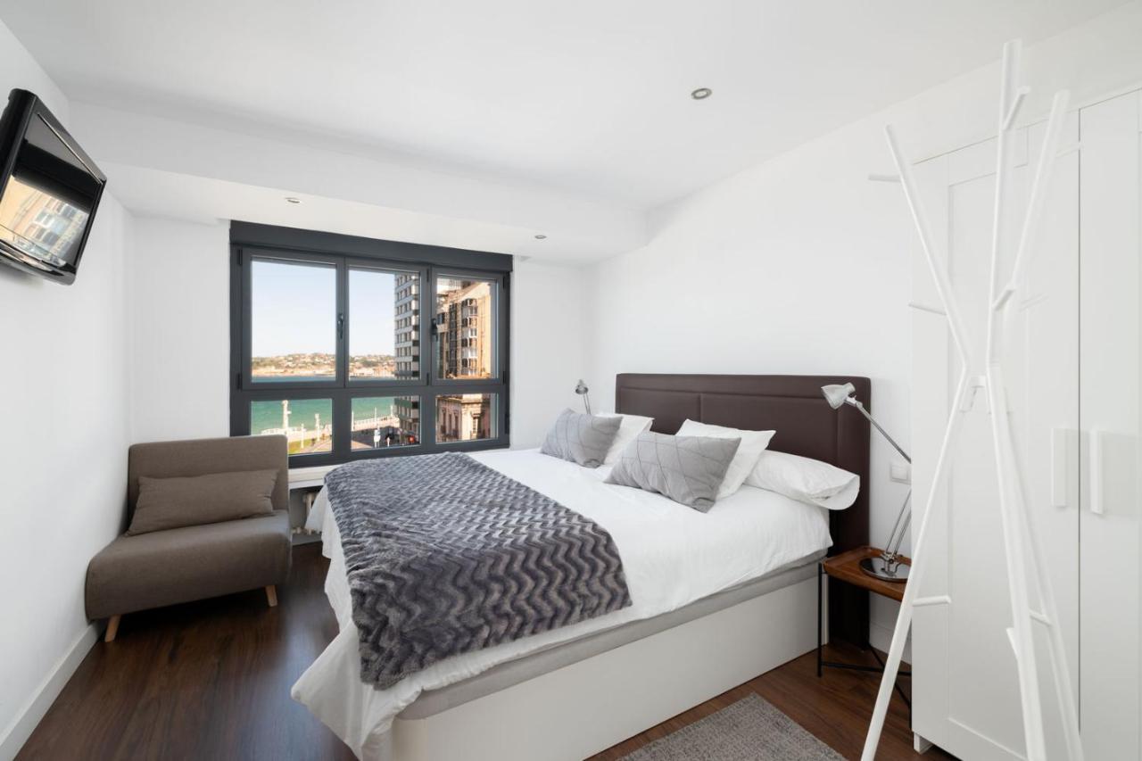 El Mirador Del Nautico Apartment Хихон Екстериор снимка